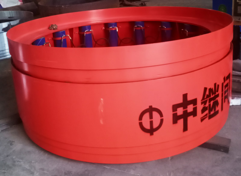 液（yè）壓動力中繼間被稱為過江頂進工（gōng）程機械化接（jiē）力中繼環