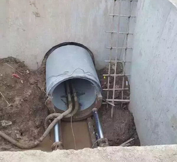 天津頂管機施工排（pái）水管道工程